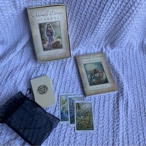 Animals Divine by Lisa Hunt Tarot card box set First Printing / First Edition